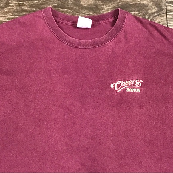 Cheers In Boston Bar Restaurant Popular TV Sitcoms Show Men’s Retro Style Shirt - Picture 6 of 8